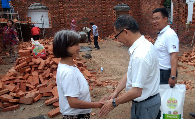 公司領導赴對口幫扶單位走訪慰問